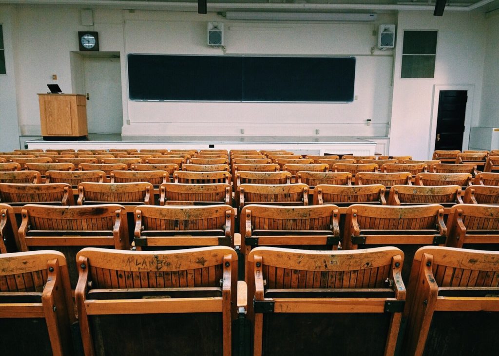 empty classrom