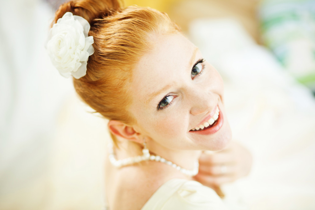 beautiful bride - soft focus